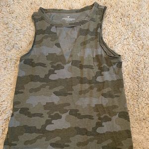 American Eagle Camo Tank Top